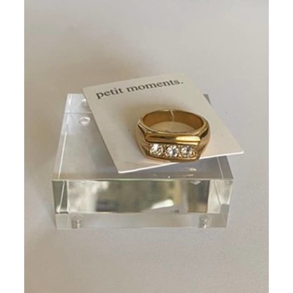 REVOLVE GOLD AXEL RING